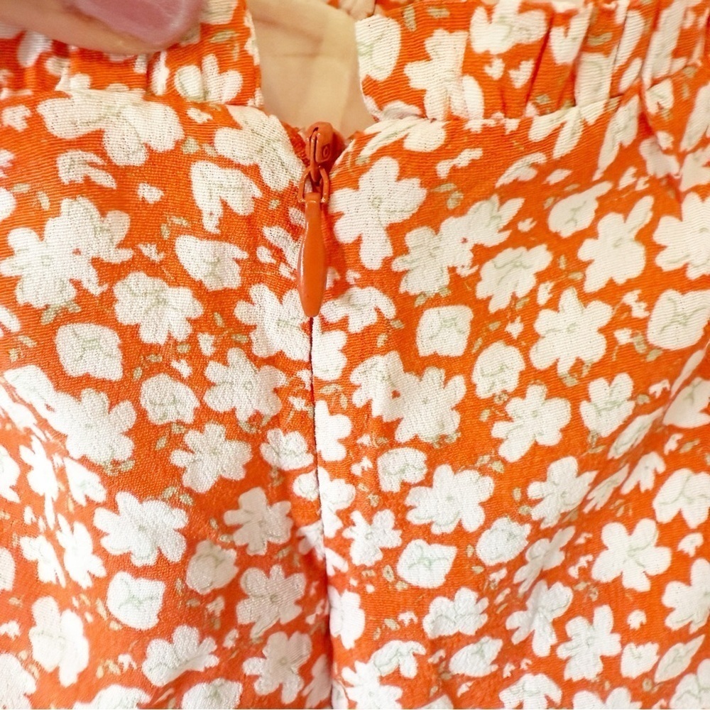 MNG Floral Pink Jumpsuit M - Picture 12 of 15